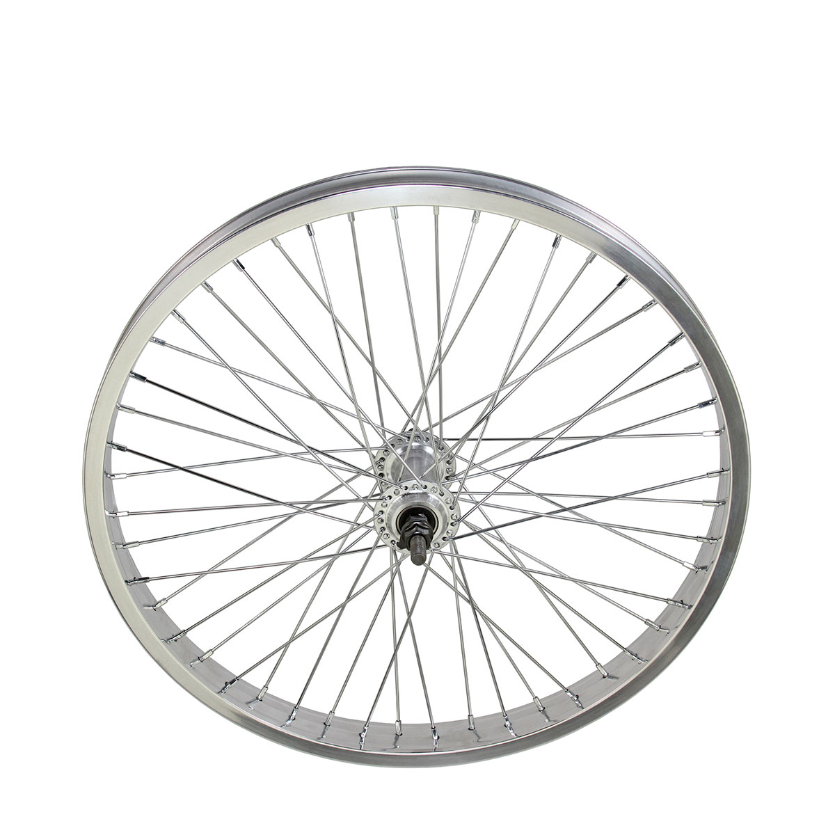 20 Inch x 34mm Alloy Front Wheel 48 Spoke 14GSS/Silver...