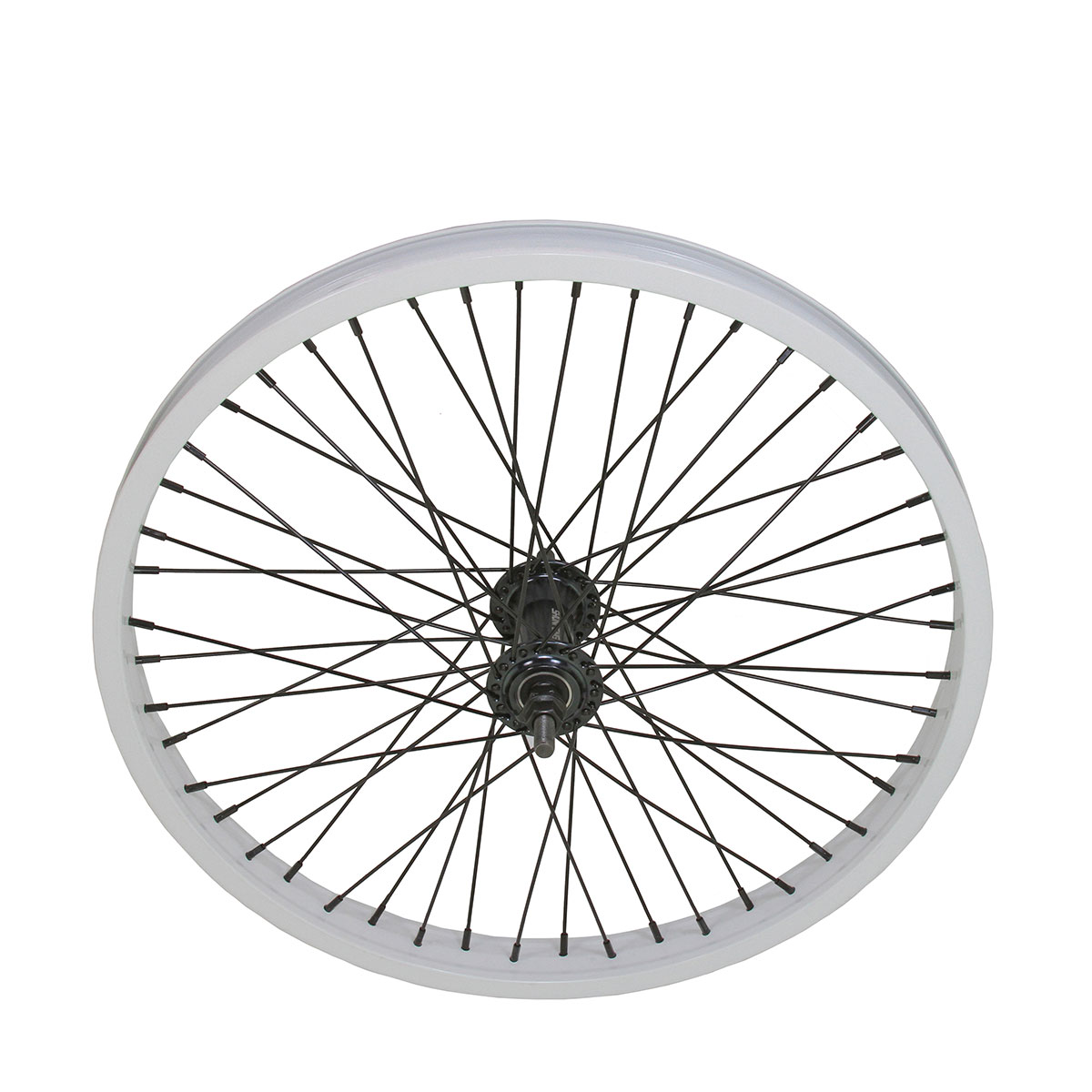 20 Inch x 34mm Alloy Front Wheel 48 Spoke 14GSS/Black 3/8...