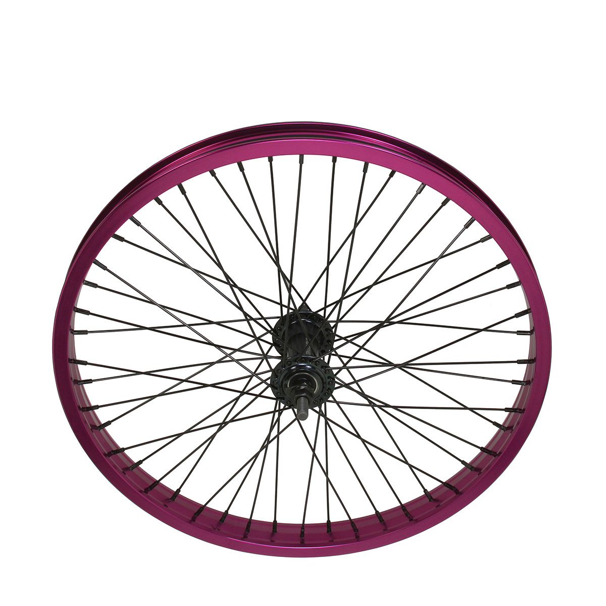 20 Inch x 34mm Alloy Front Wheel 48 Spoke 14GSS/Black 3/8...