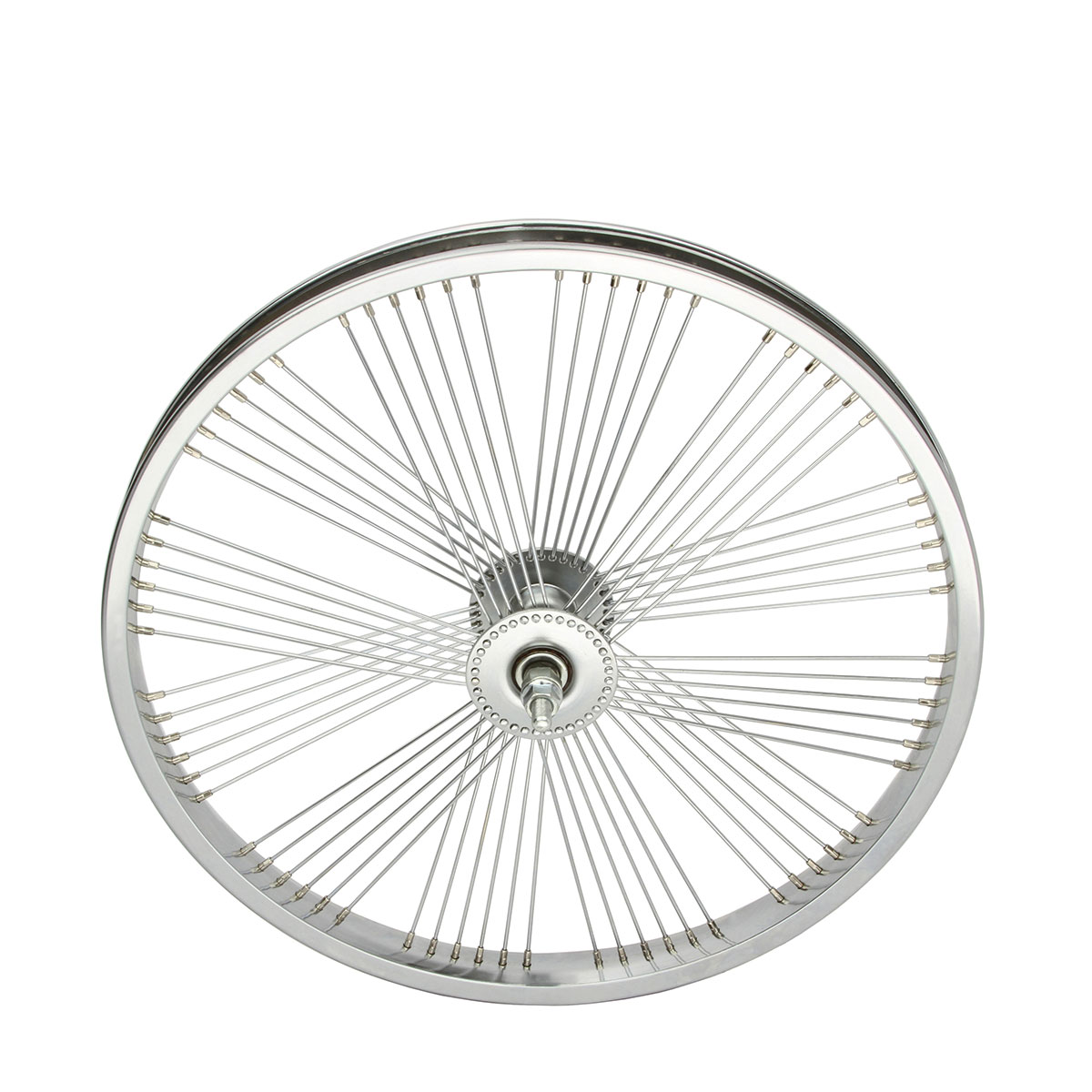 20 Inch x 32mm Fan Steel Front Wheel 72 Spoke...