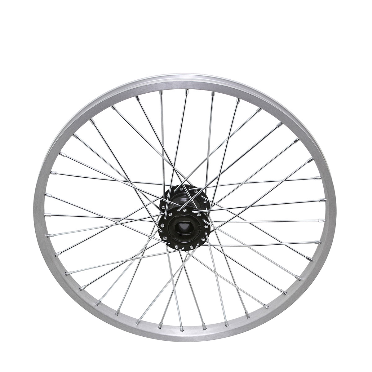 20 Inch x 25mm Hollow-Hub Alloy Wheel 36/Spoke 12G Chrome...