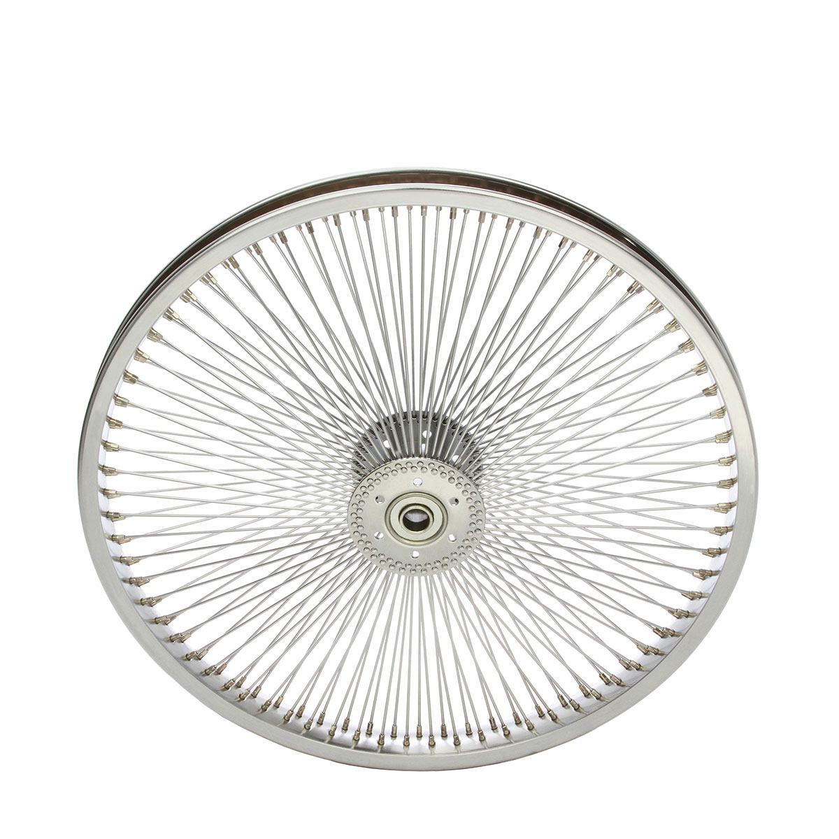 20 Inch x 32mm Hollow-Hub Steel Wheel 144 Spoke 14G...