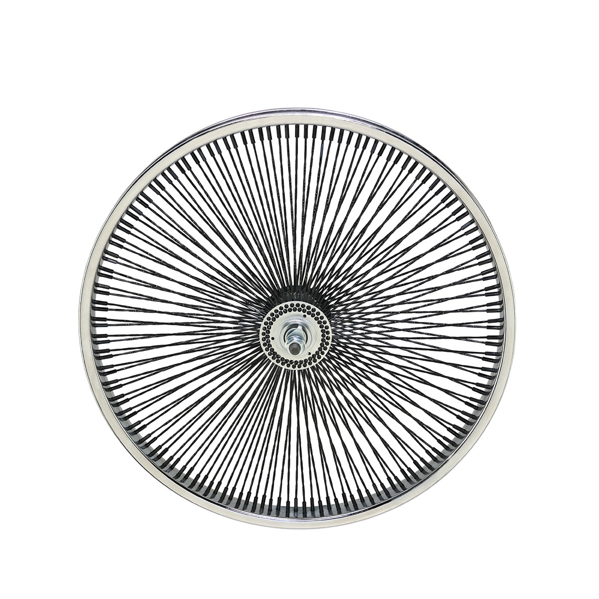 20 Inch x 32mm Steel Coaster Twisted Wheel 144 Spoke 14G...