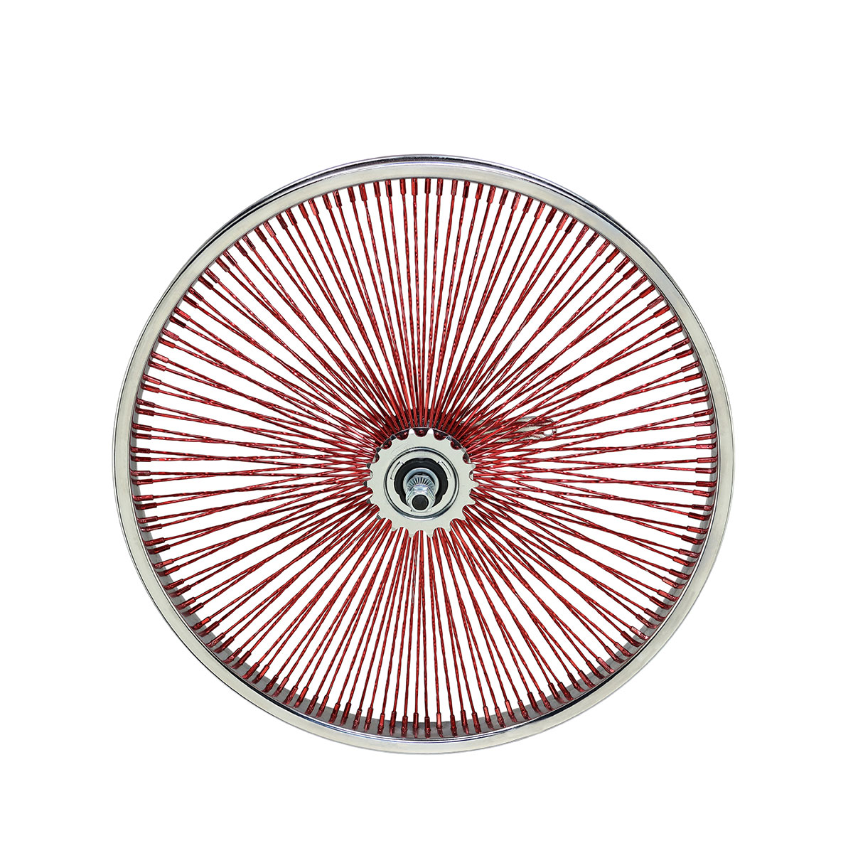 20 Inch x 32mm Steel Coaster Twisted Wheel 144 Spoke 14G...
