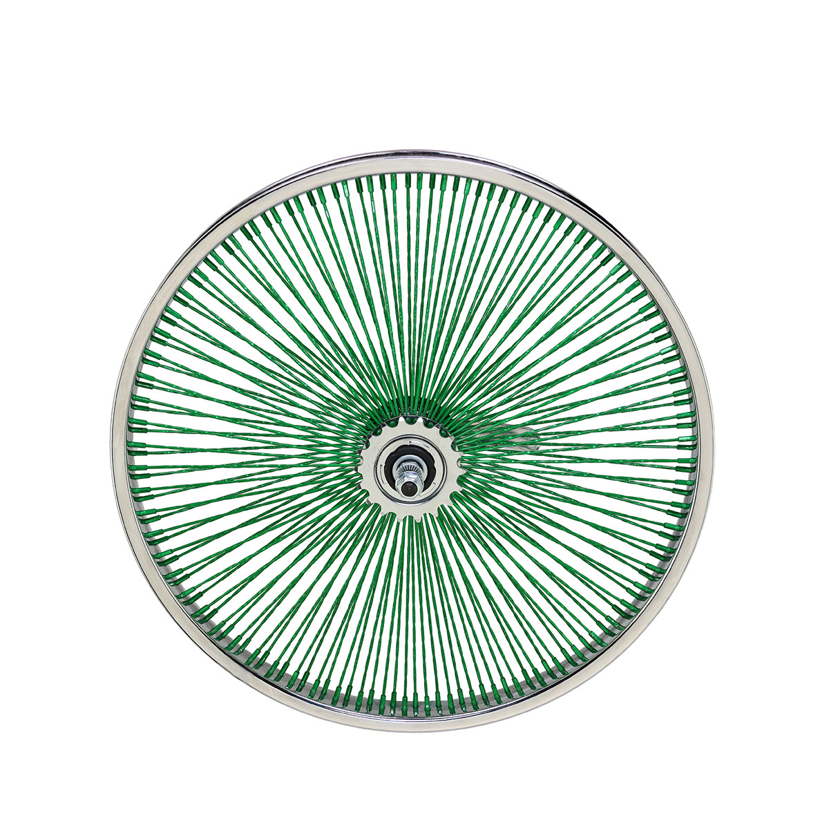 20 Inch x 32mm Steel Coaster Twisted Wheel 144 Spoke 14G...