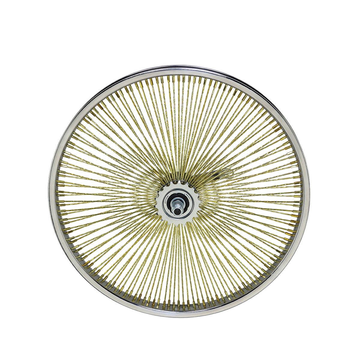 20 Inch x 32mm Steel Coaster Twisted Wheel 144 Spoke 14G...