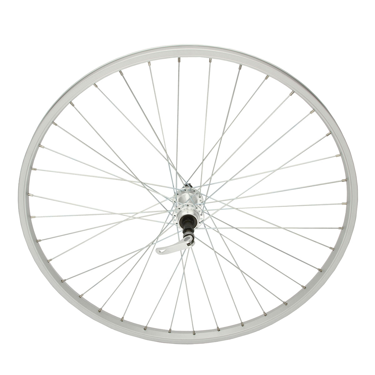 26 Inch x 26mm Alloy Free Wheel 36 Spoke 14G Chrome 3/8...