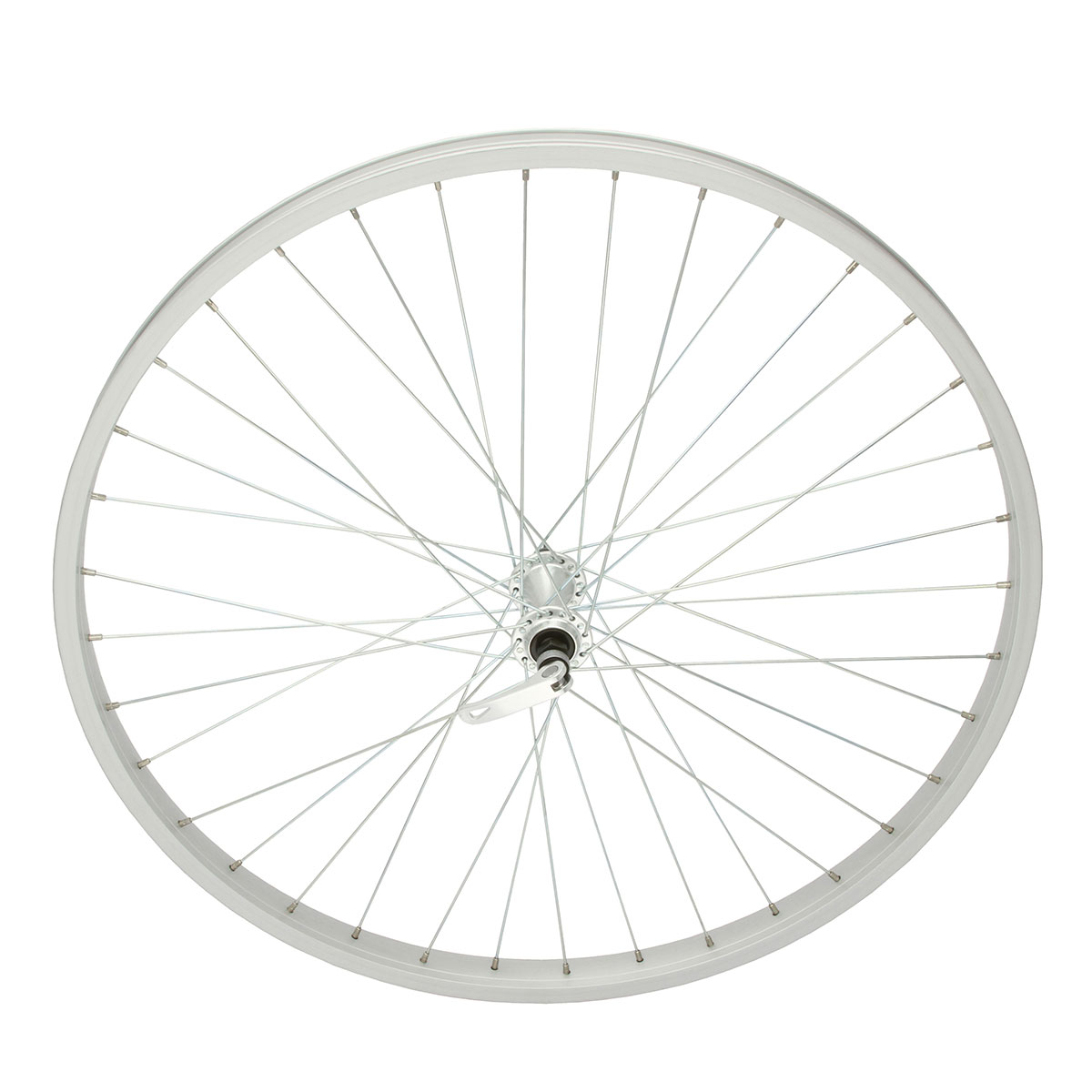 26 Inch x 32mm Alloy Front Wheel 36 Spoke 14G Chrome 3/8...