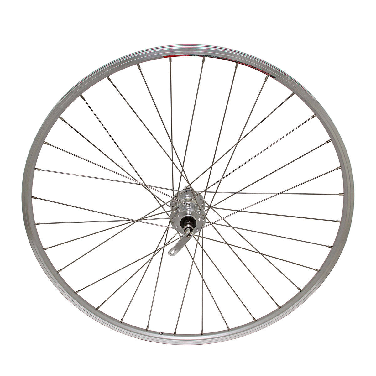 700c x 23mm Alloy Front Wheel 36 Spoke 14G Chrome 3/8...