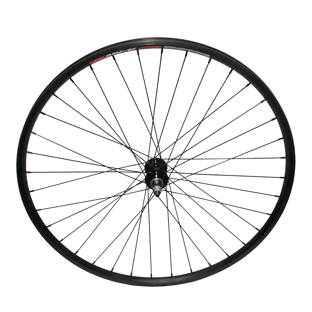 700c x 23mm Alloy Free Wheel 36 Spoke 14G Black 3/8 Axle...