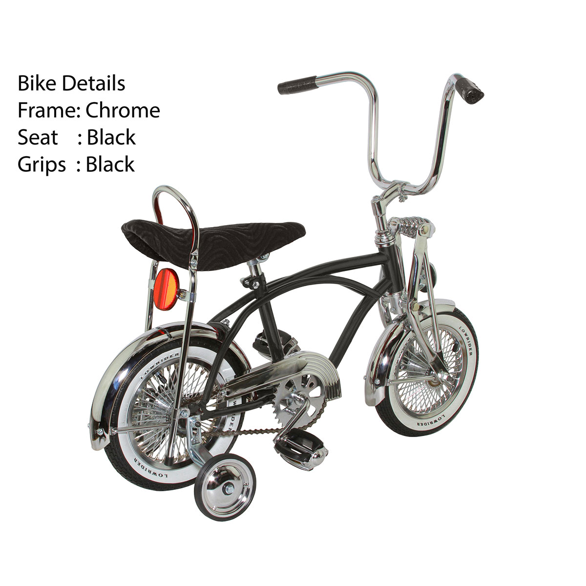 12 Lowrider collection Bike 512-1 Chrome.