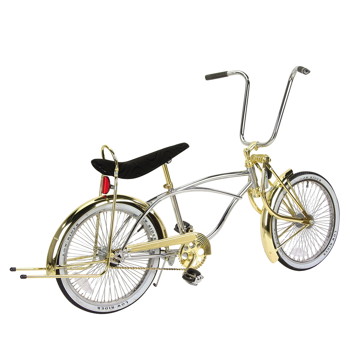 20 Lowrider collection Bike 533-3 Chrome-Gold.