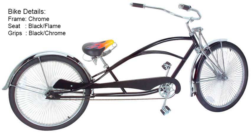 26 Limo Bike 597-1 Chrome.